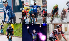 Seis ciclistas colombianos tomarán la partida del Giro 2024.