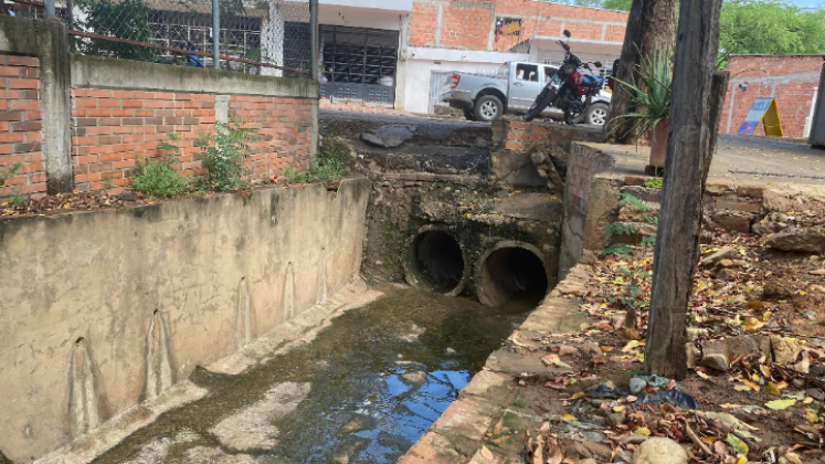 La comunidad teme que el canal se inunde de nuevo por las fuertes lluvias