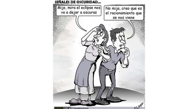 Caricatura @Colombiatura