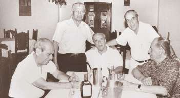 Reinaldo Omaña Lozada, Marino Vargas, León Londoño Tamayo, Mario Patitucci y Giovanni Martín Visentín.