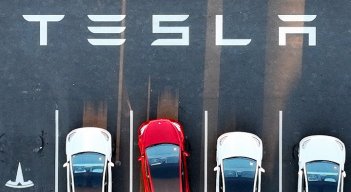 Carros-Tesla. Foto: AFP