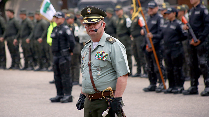 Con 30 años de trayectoria, el coronel Quintero se prepara para ascender a brigadier general.