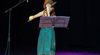 Valentina Velandia ganó premio con su violín